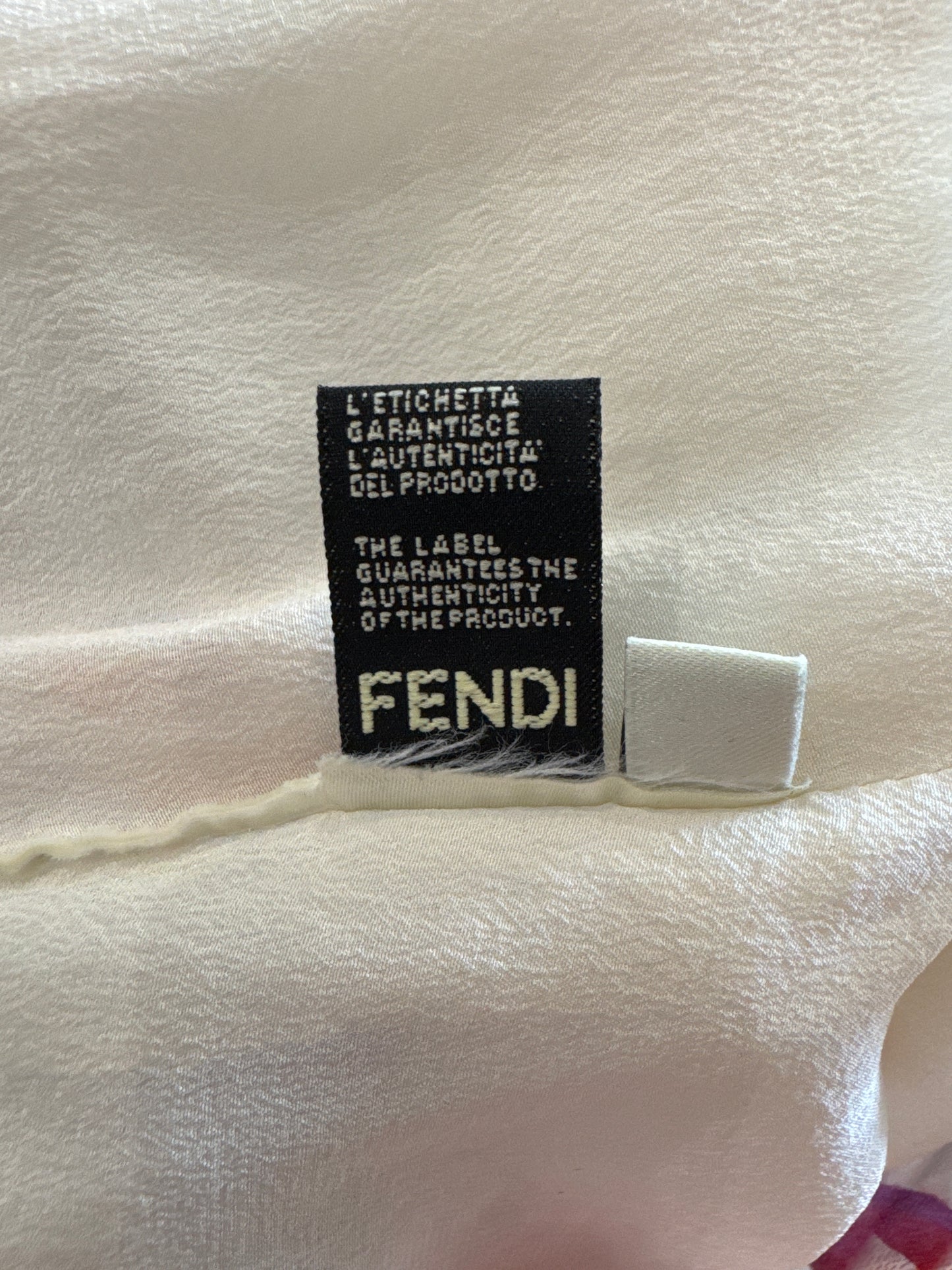 Fendi Bird Of Paradise Silk Lined Dress - Size 12 / 14